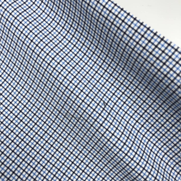 Ralph Lauren Classic Fit Long Sleeve Button Down Check Shirt Men's M cotton black type Vintage Second Hand
