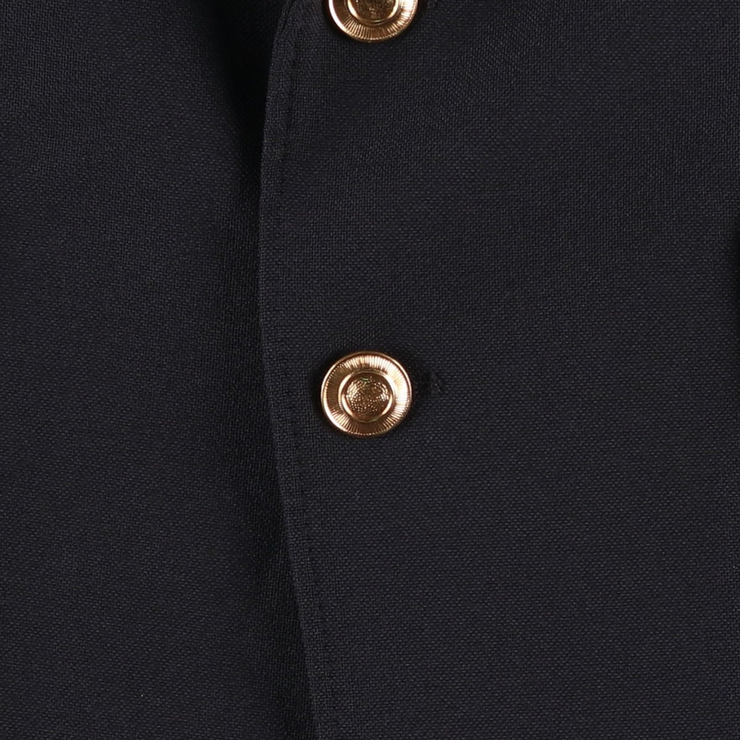 CLASSIC COLLECTION PREMA-PREST Blazer, Tailored Jacket, Made in USA, Men's Size Medium polyester black type Vintage Second Hand