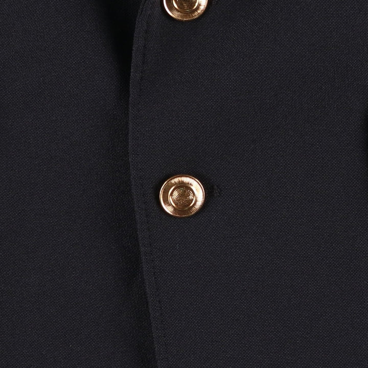 CLASSIC COLLECTION PREMA-PREST Blazer, Tailored Jacket, Made in USA, Men's Size Medium polyester black type Vintage Second Hand