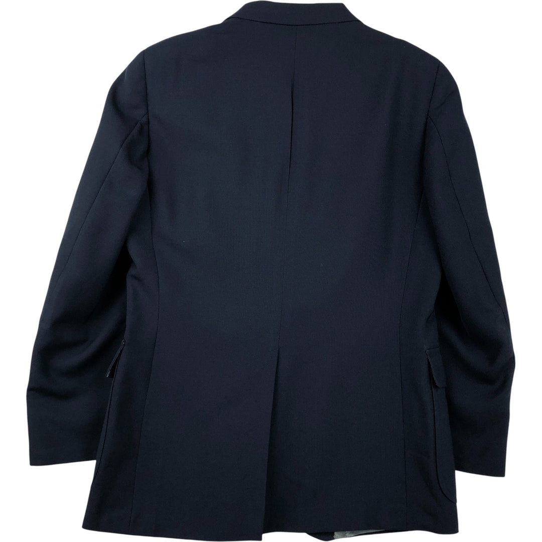 Bruce Douglas Blazer, Tailored Jacket, Made in USA, Men's Size Medium unclear navy blue type Vintage Second Hand