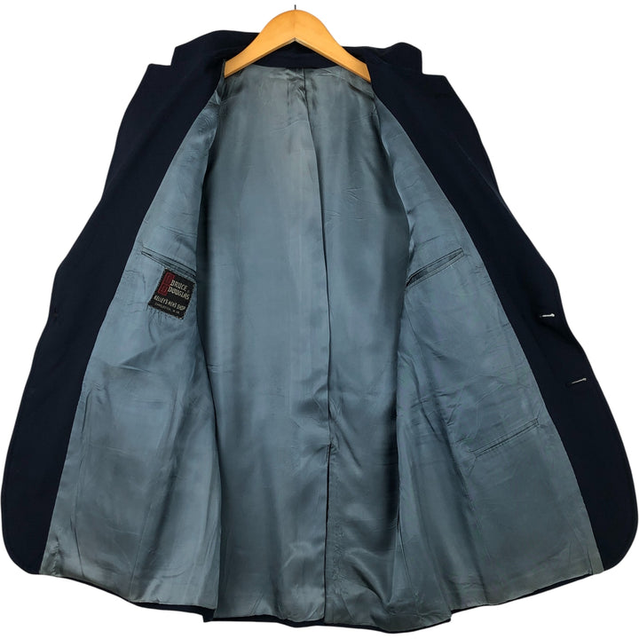 Bruce Douglas Blazer, Tailored Jacket, Made in USA, Men's Size Medium unclear navy blue type Vintage Second Hand
