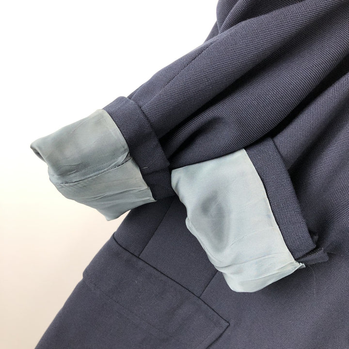 Bruce Douglas Blazer, Tailored Jacket, Made in USA, Men's Size Medium unclear navy blue type Vintage Second Hand