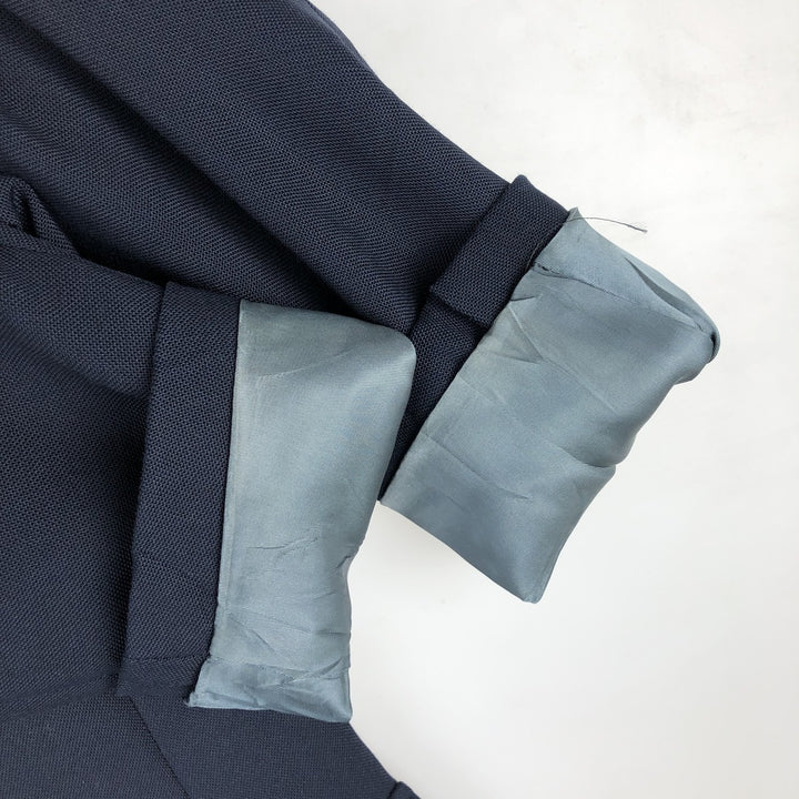 Bruce Douglas Blazer, Tailored Jacket, Made in USA, Men's Size Medium unclear navy blue type Vintage Second Hand