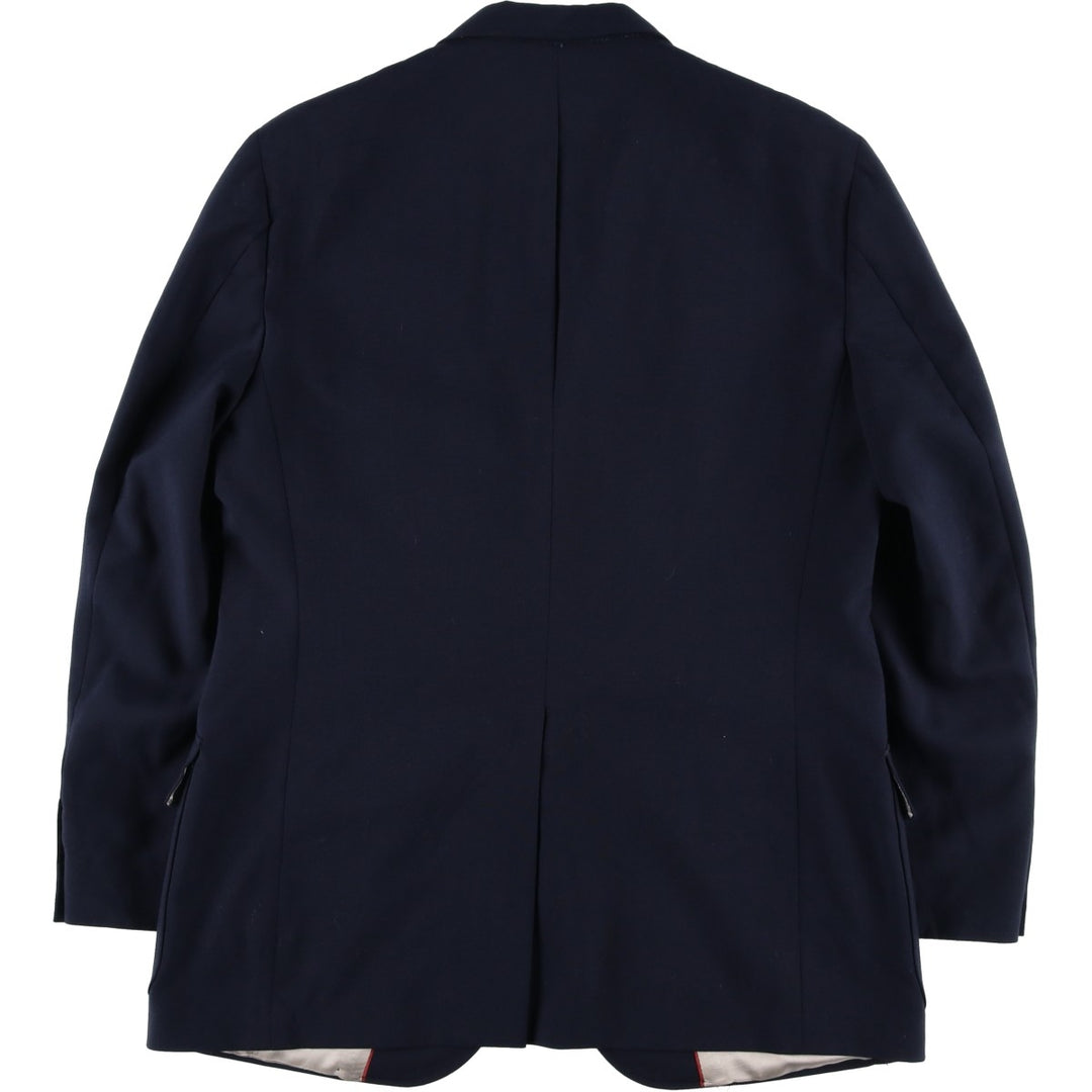 Racquet Navy Blazer, Tailored Jacket, Made in USA, Men's Size L unclear navy blue type Vintage Second Hand