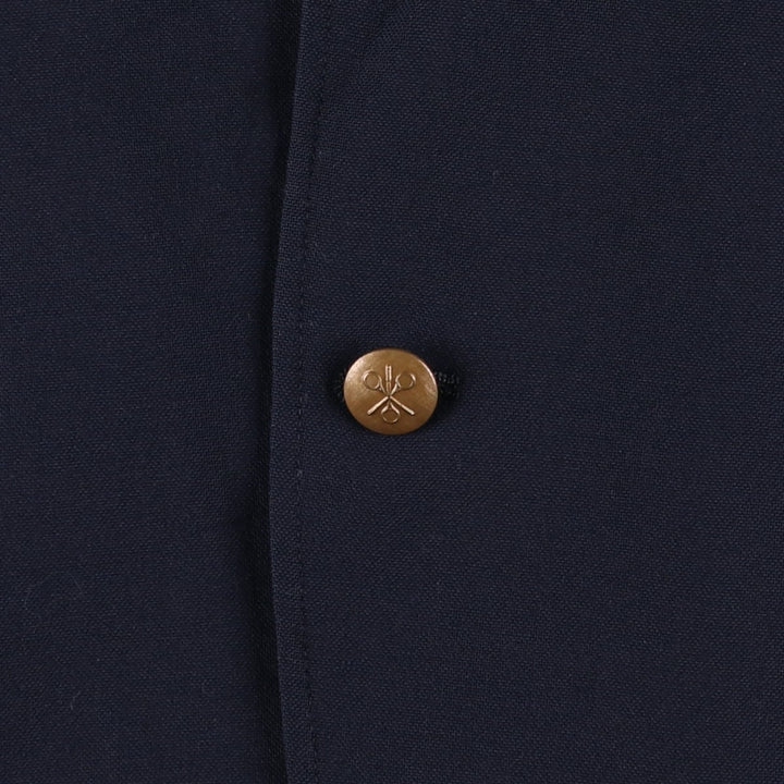 Racquet Navy Blazer, Tailored Jacket, Made in USA, Men's Size L unclear navy blue type Vintage Second Hand