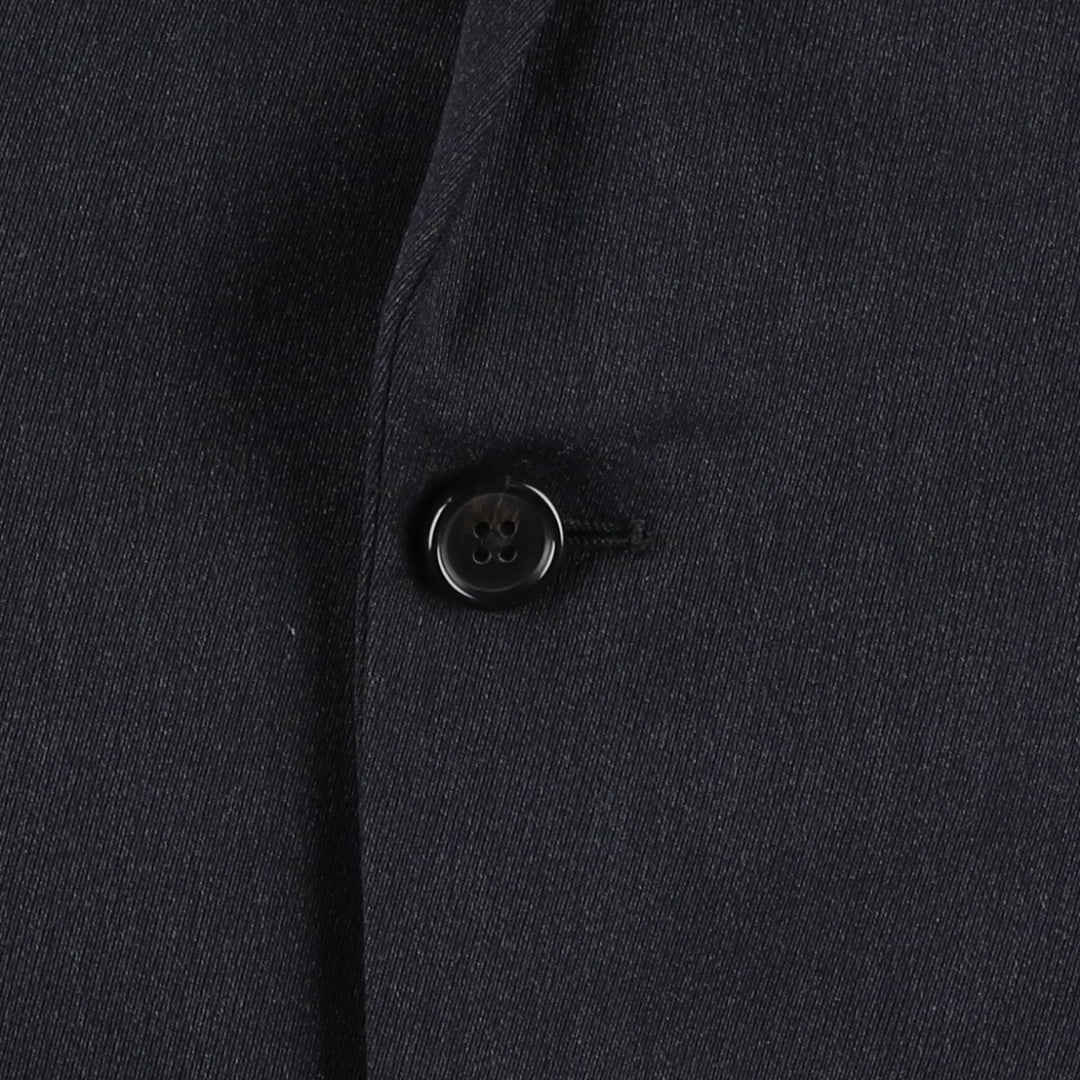 Ralph Lauren wool tailored jacket, made in Canada, men's size M wool Charcoal Vintage Second Hand