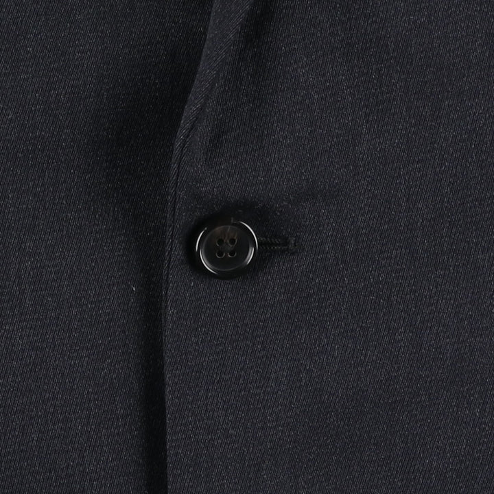 Ralph Lauren wool tailored jacket, made in Canada, men's size M wool Charcoal Vintage Second Hand