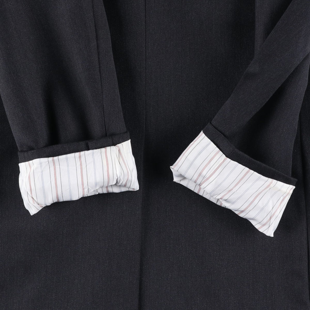 Ralph Lauren wool tailored jacket, made in Canada, men's size M wool Charcoal Vintage Second Hand
