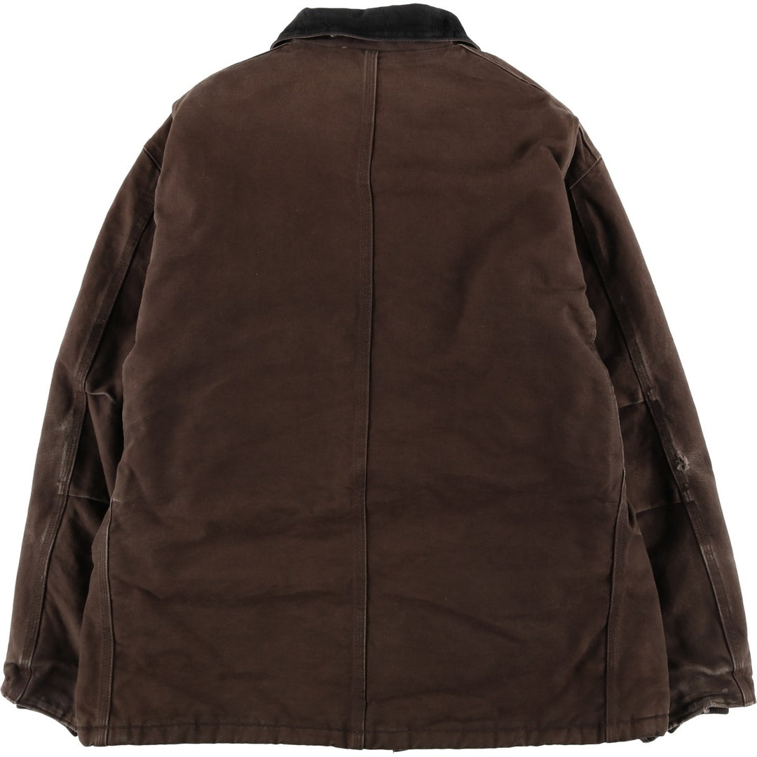 Carhartt Traditional Padded Duck Work Jacket, Men's Size XL unclear brown type Vintage Second Hand