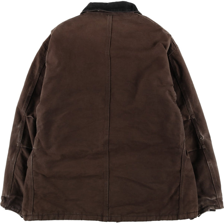 Carhartt Traditional Padded Duck Work Jacket, Men's Size XL unclear brown type Vintage Second Hand