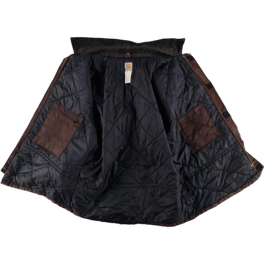 Carhartt Traditional Padded Duck Work Jacket, Men's Size XL unclear brown type Vintage Second Hand