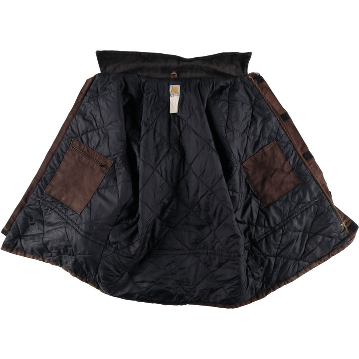 Carhartt Traditional Padded Duck Work Jacket, Men's Size XL unclear brown type Vintage Second Hand