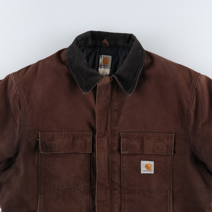 Carhartt Traditional Padded Duck Work Jacket, Men's Size XL unclear brown type Vintage Second Hand