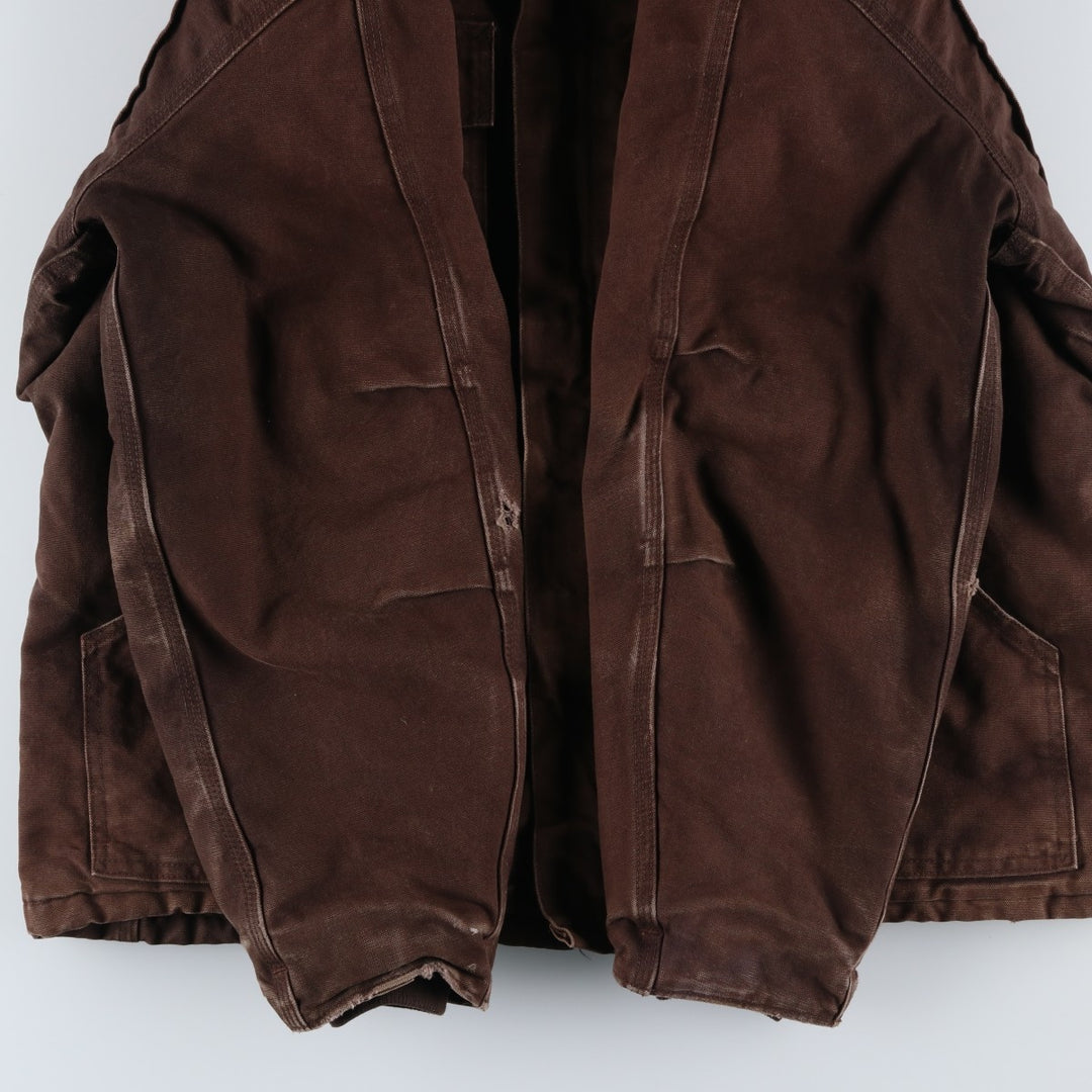 Carhartt Traditional Padded Duck Work Jacket, Men's Size XL unclear brown type Vintage Second Hand