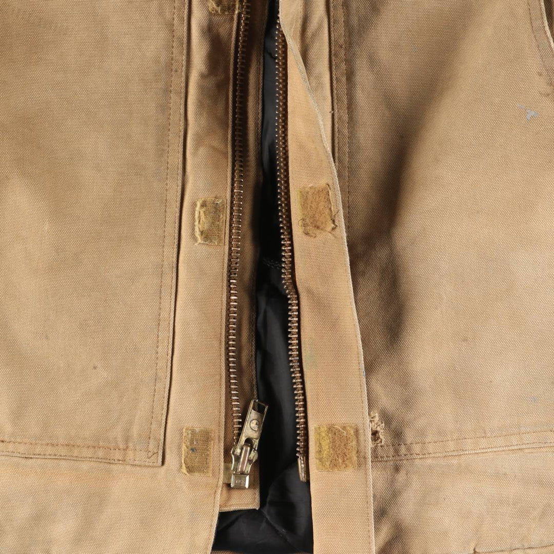 Carhartt Traditional Padded Duck Work Jacket, Men's Size XL unclear beige type brown Vintage Second Hand