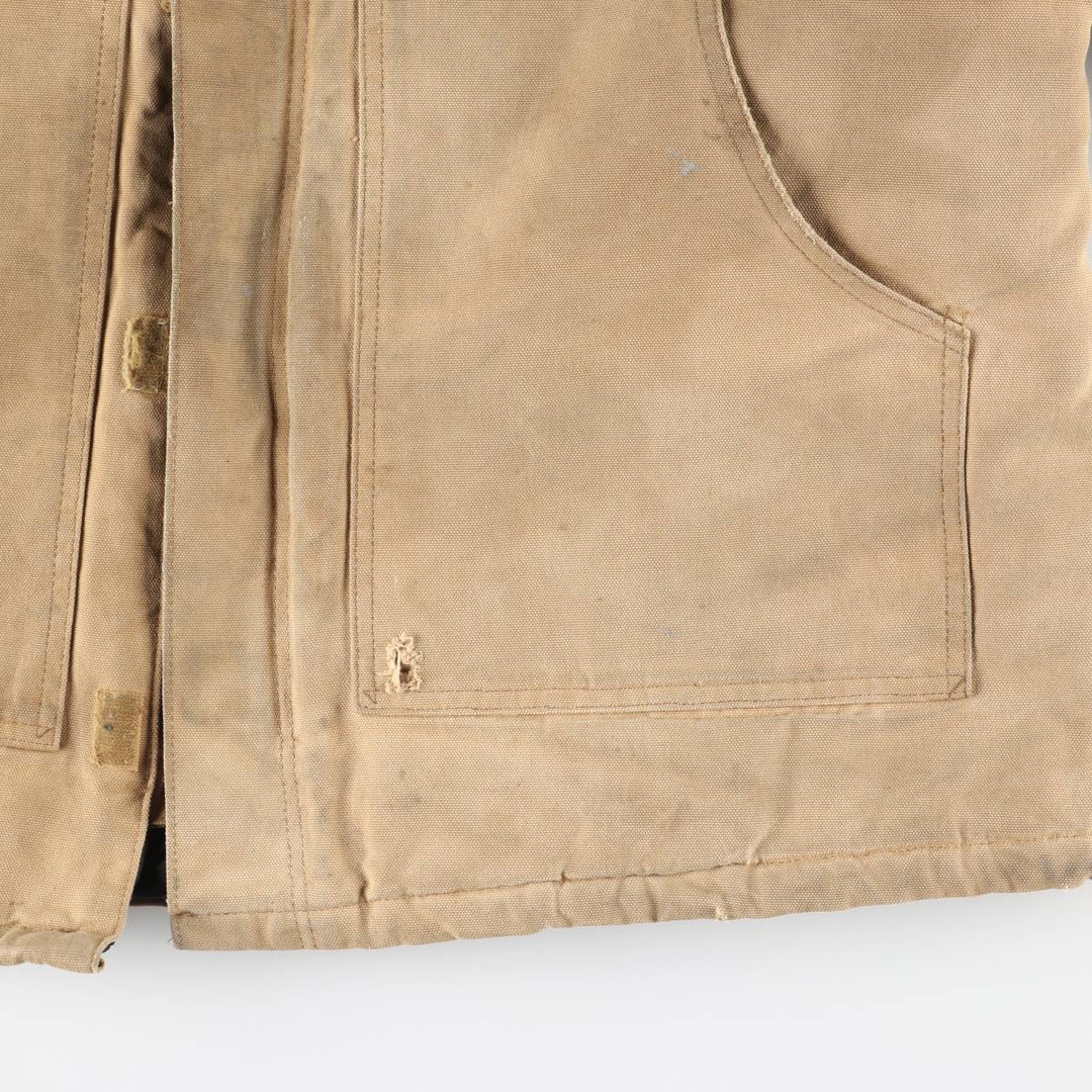 Carhartt Traditional Padded Duck Work Jacket, Men's Size XL unclear beige type brown Vintage Second Hand