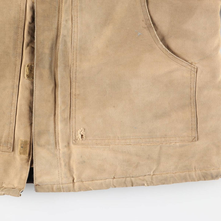 Carhartt Traditional Padded Duck Work Jacket, Men's Size XL unclear beige type brown Vintage Second Hand