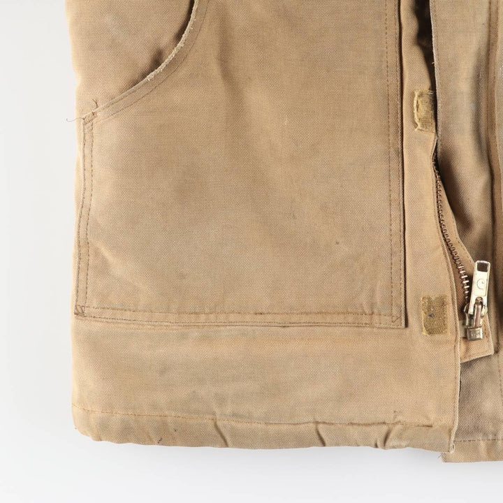 Carhartt Traditional Padded Duck Work Jacket, Men's Size XL unclear beige type brown Vintage Second Hand