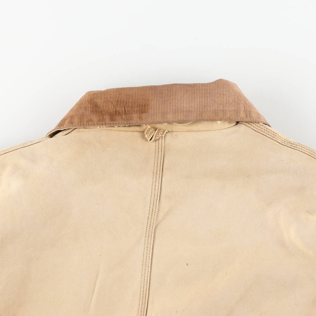 Carhartt Traditional Padded Duck Work Jacket, Men's Size XL unclear beige type brown Vintage Second Hand
