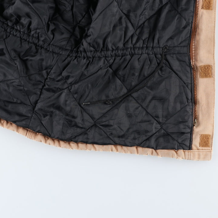 Carhartt Traditional Coat Duck Work Jacket Men's L size unclear Beige type Vintage Second Hand