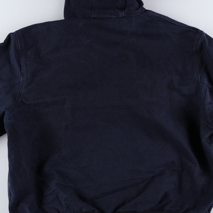 Carhartt Active Jacket Duck Full Zip Parka Made in USA Men's XXL cotton navy blue type Vintage Second Hand