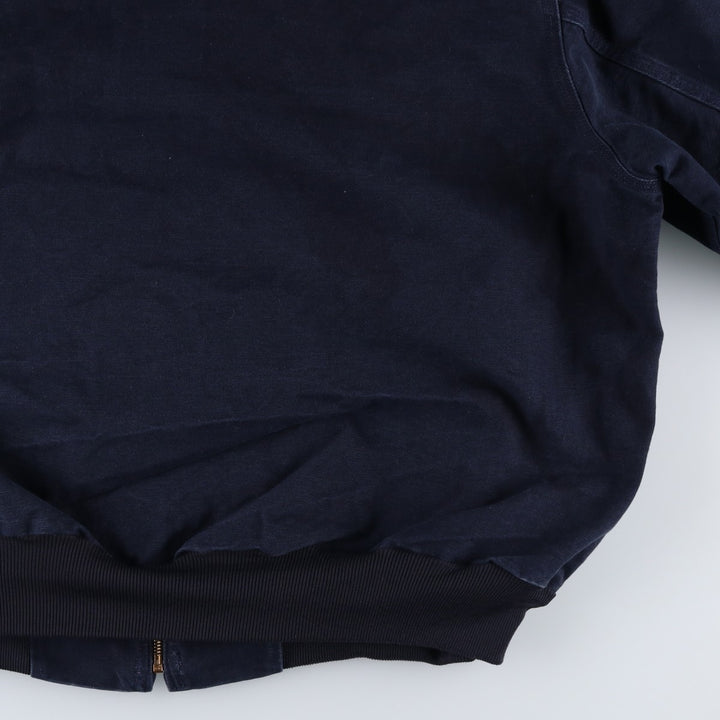 Carhartt Active Jacket Duck Full Zip Parka Made in USA Men's XXL cotton navy blue type Vintage Second Hand