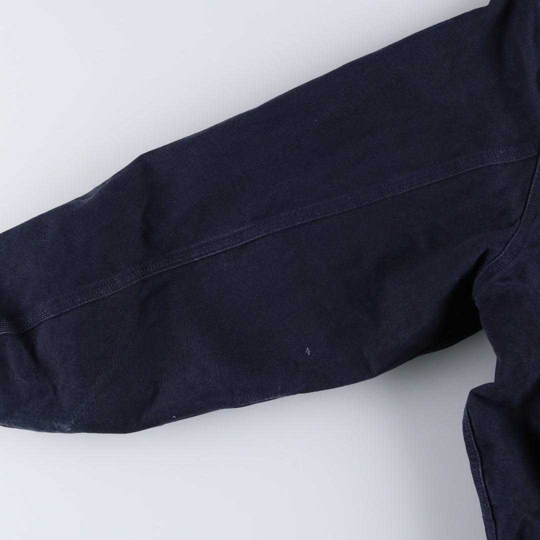 Carhartt Active Jacket Duck Full Zip Parka Made in USA Men's XXL cotton navy blue type Vintage Second Hand