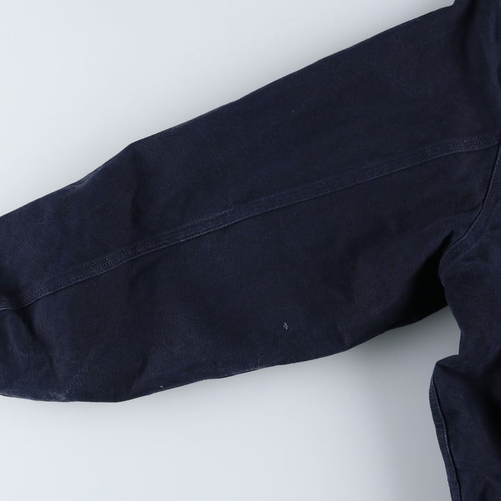 Carhartt Active Jacket Duck Full Zip Parka Made in USA Men's XXL cotton navy blue type Vintage Second Hand