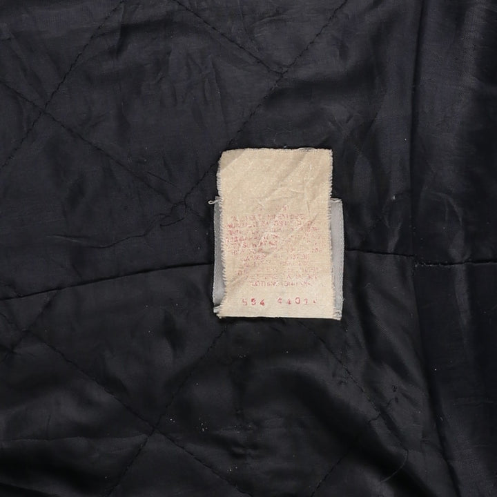 80s-90'S Carhartt Active Jacket, Padded Duck Full-Zip Hoodie, Made in USA, Men's XL unclear blue type Vintage Second Hand