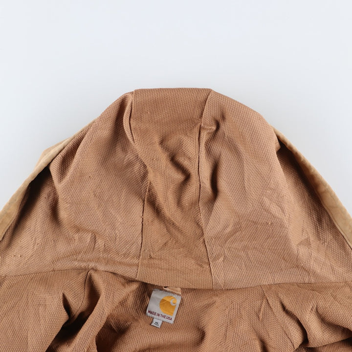 Carhartt Active Jacket Duck Full Zip Parka Made in USA Men's XL cotton Beige type Vintage Second Hand