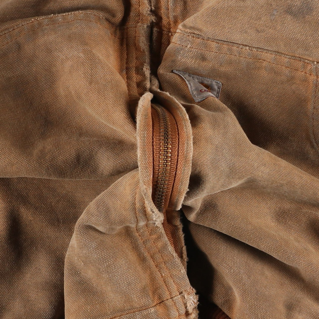 Carhartt Active Jacket Duck Full Zip Parka Made in USA Men's XL cotton Beige type Vintage Second Hand