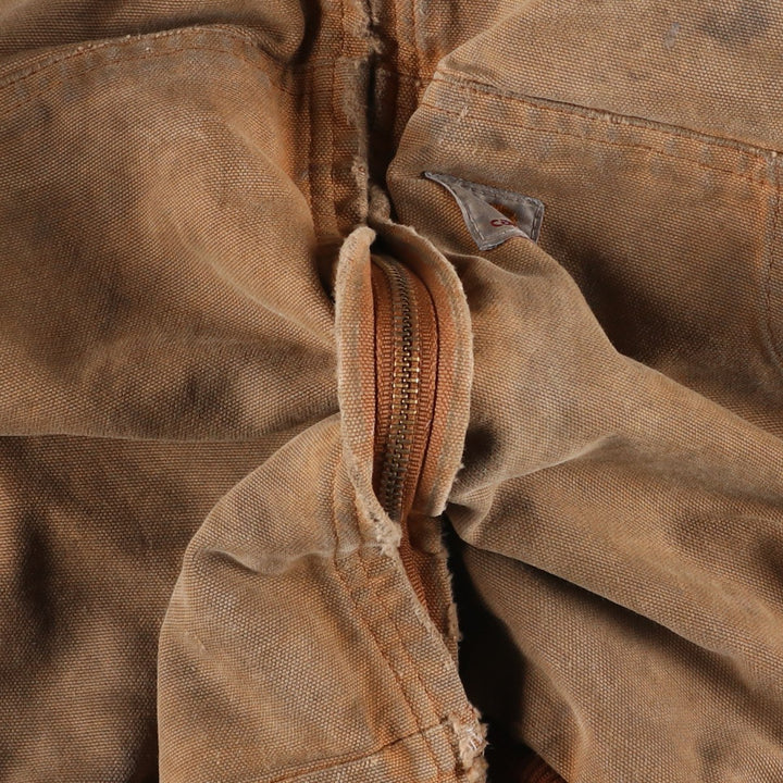 Carhartt Active Jacket Duck Full Zip Parka Made in USA Men's XL cotton Beige type Vintage Second Hand