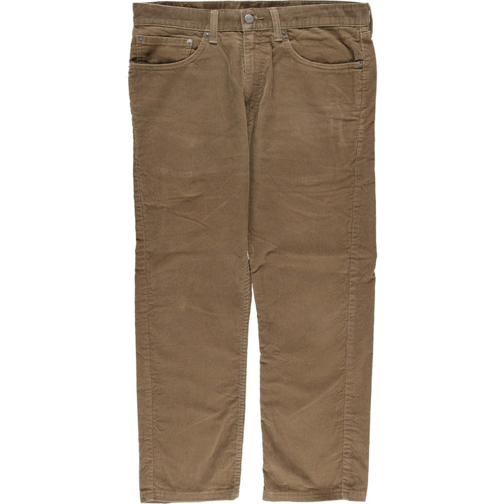 Levi's 505 Corduroy Pants, Men's, Size W34 cotton beige type brown Vintage Second Hand