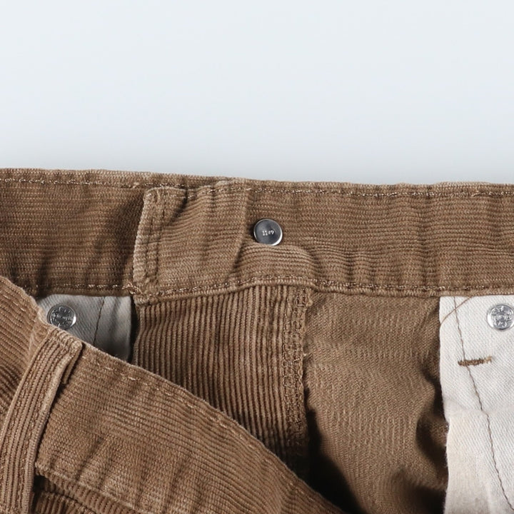 Levi's 505 Corduroy Pants, Men's, Size W34 cotton beige type brown Vintage Second Hand