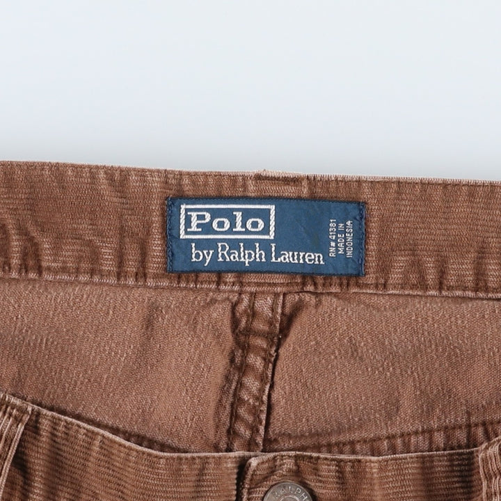 Ralph Lauren POLO by Ralph Lauren Corduroy Pants Men's W36 cotton brown type Vintage Second Hand