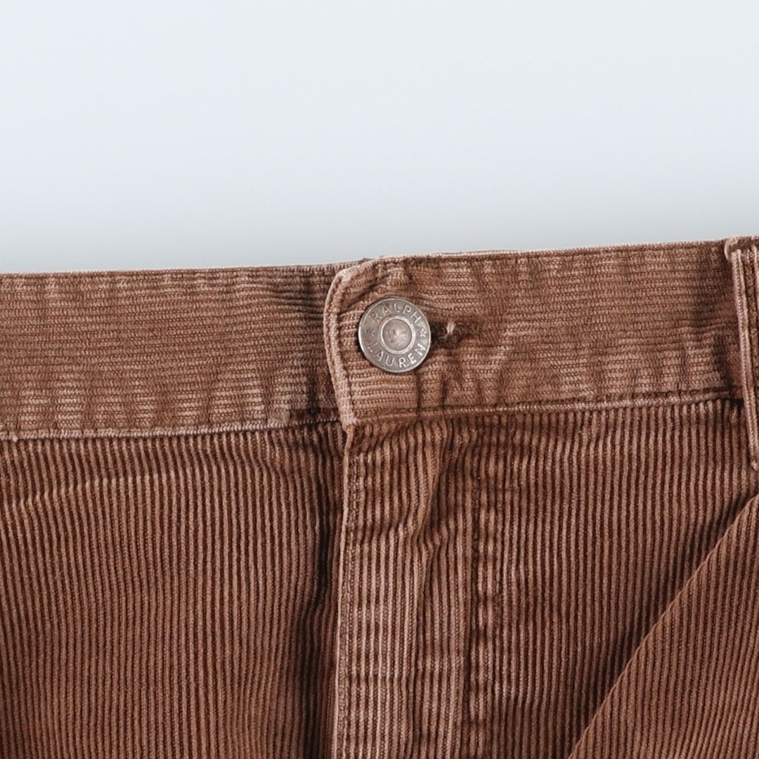 Ralph Lauren POLO by Ralph Lauren Corduroy Pants Men's W36 cotton brown type Vintage Second Hand