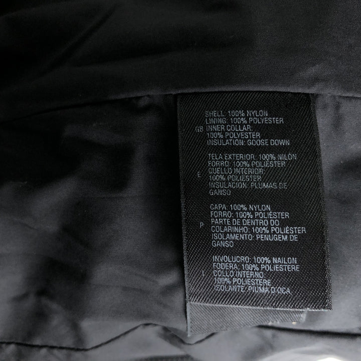 The North Face 550 Fill Power Goose Down Vest, Women's Size M Nylon black type Vintage Second Hand