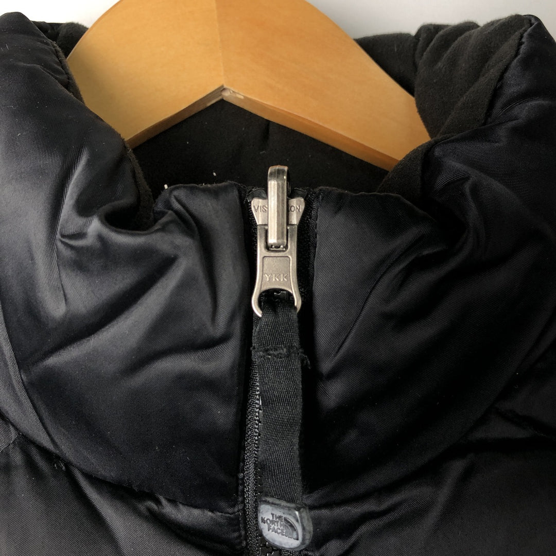 The North Face 550 Fill Power Goose Down Vest, Women's Size M Nylon black type Vintage Second Hand