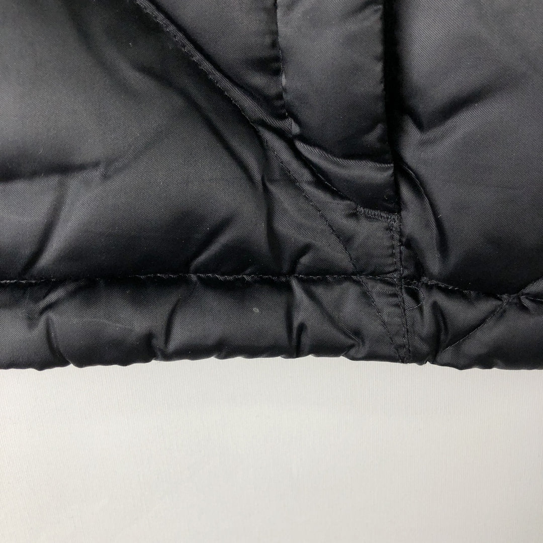 The North Face 550 Fill Power Goose Down Vest, Women's Size M Nylon black type Vintage Second Hand