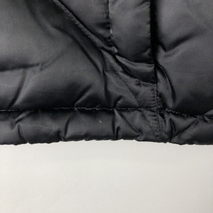 The North Face 550 Fill Power Goose Down Vest, Women's Size M Nylon black type Vintage Second Hand