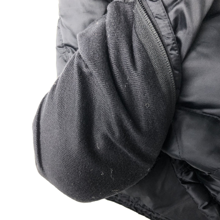 The North Face 550 Fill Power Goose Down Vest, Women's Size M Nylon black type Vintage Second Hand