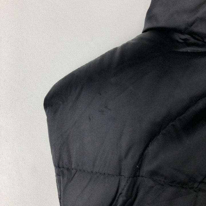 The North Face 550 Fill Power Goose Down Vest, Women's Size M Nylon black type Vintage Second Hand