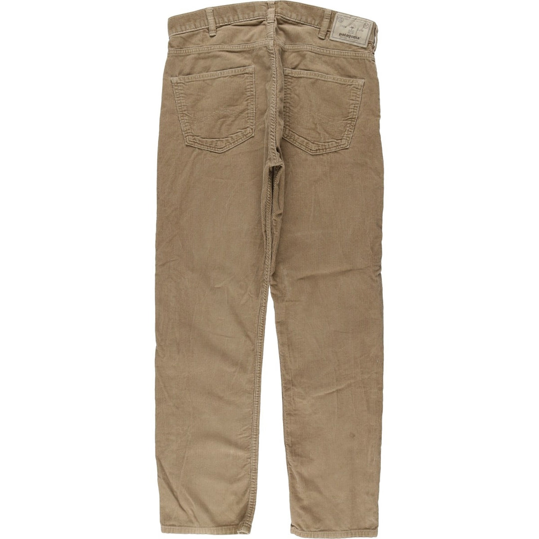Patagonia 55920FA19 Corduroy Pants, Men's, Size 34 (approx.) cotton Beige type Vintage Second Hand