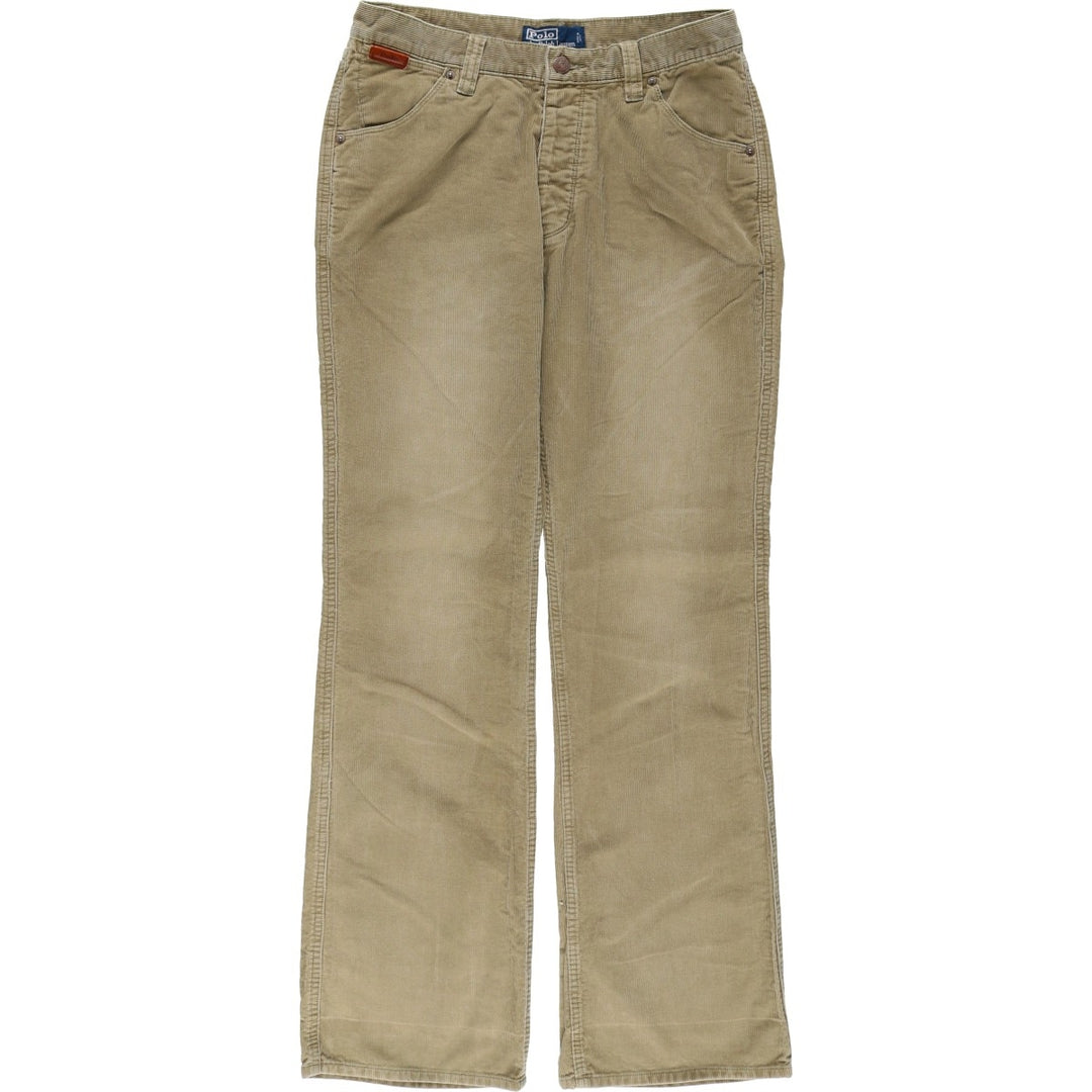 Ralph Lauren POLO by Ralph Lauren Corduroy Pants Men's W31 cotton Khaki type beige Vintage Second Hand