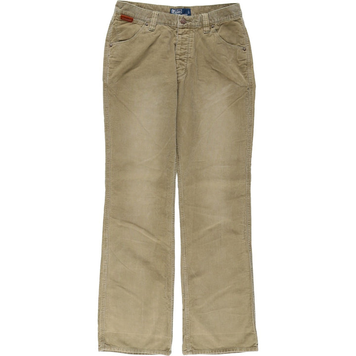 Ralph Lauren POLO by Ralph Lauren Corduroy Pants Men's W31 cotton Khaki type beige Vintage Second Hand