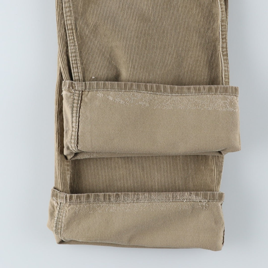 Ralph Lauren POLO by Ralph Lauren Corduroy Pants Men's W31 cotton Khaki type beige Vintage Second Hand