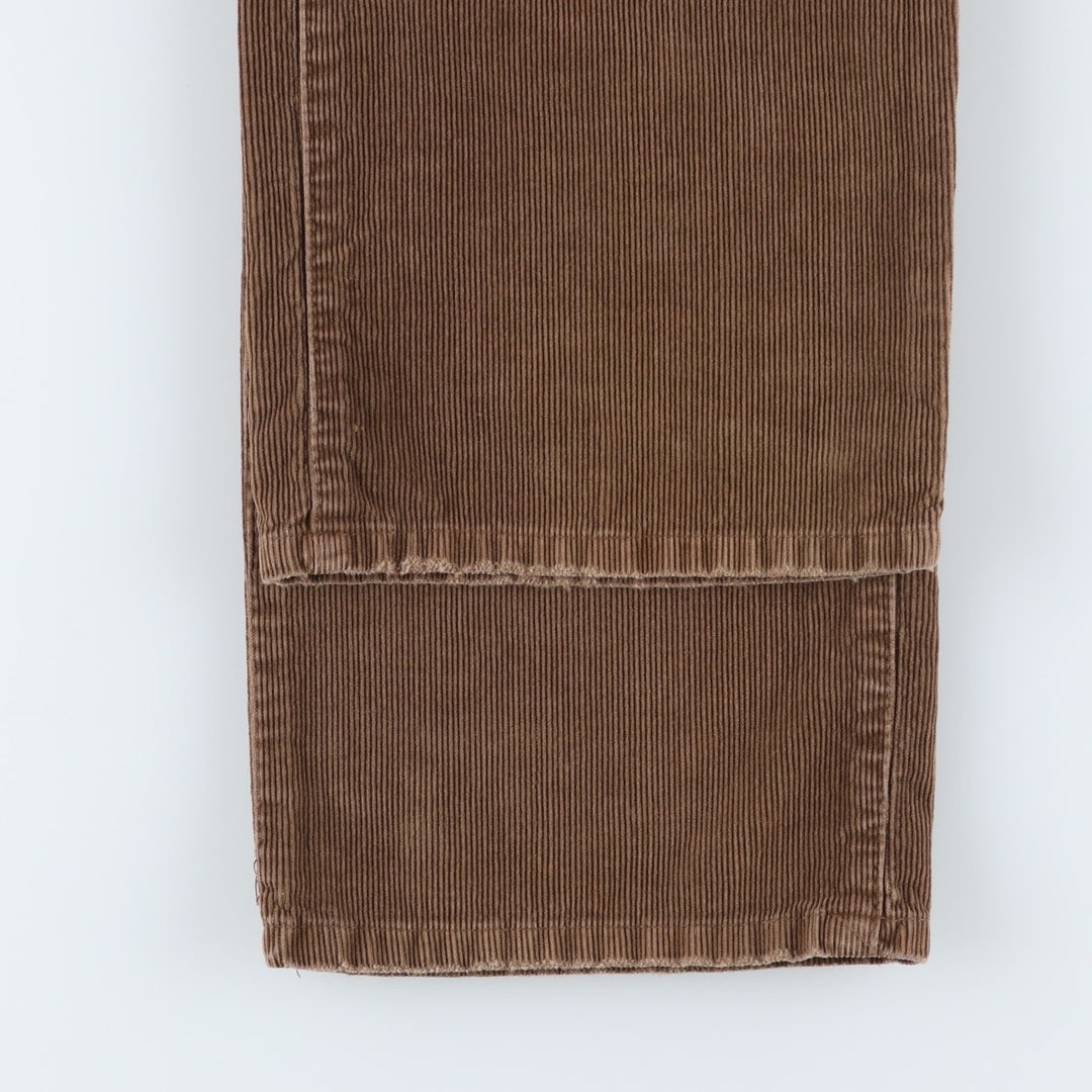 Ralph Lauren POLO by Ralph Lauren Corduroy Pants Men's W34 cotton Khaki type brown Vintage Second Hand