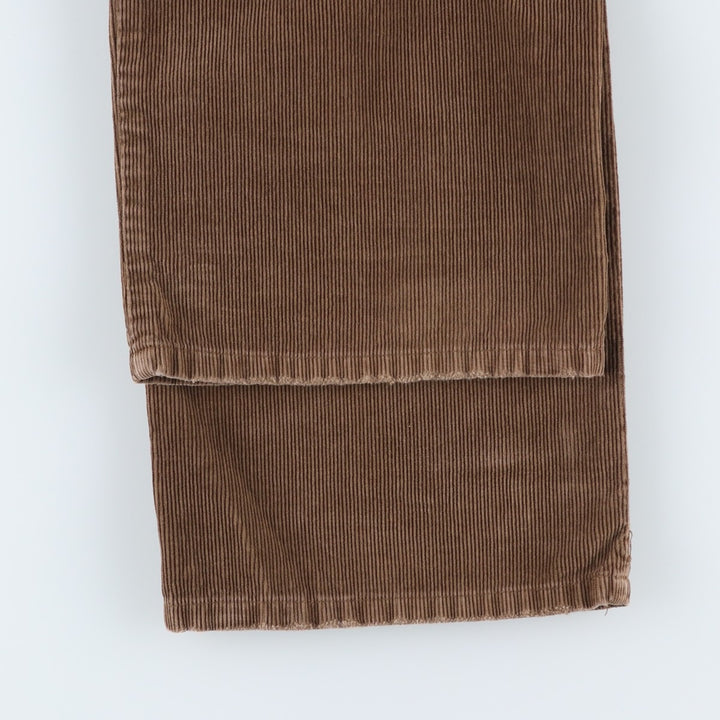 Ralph Lauren POLO by Ralph Lauren Corduroy Pants Men's W34 cotton Khaki type brown Vintage Second Hand