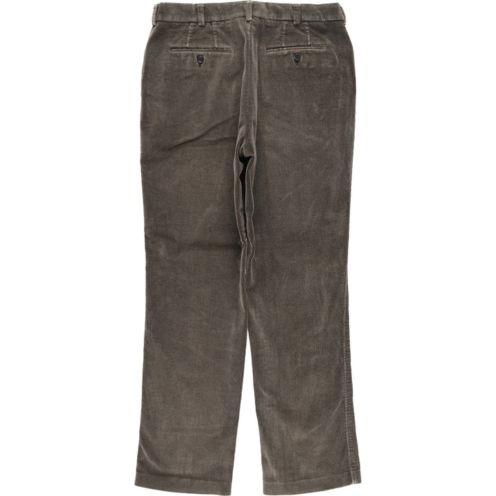 90'S J.Crew corduroy pants, men's size W32, vintage cotton Khaki type Vintage Second Hand