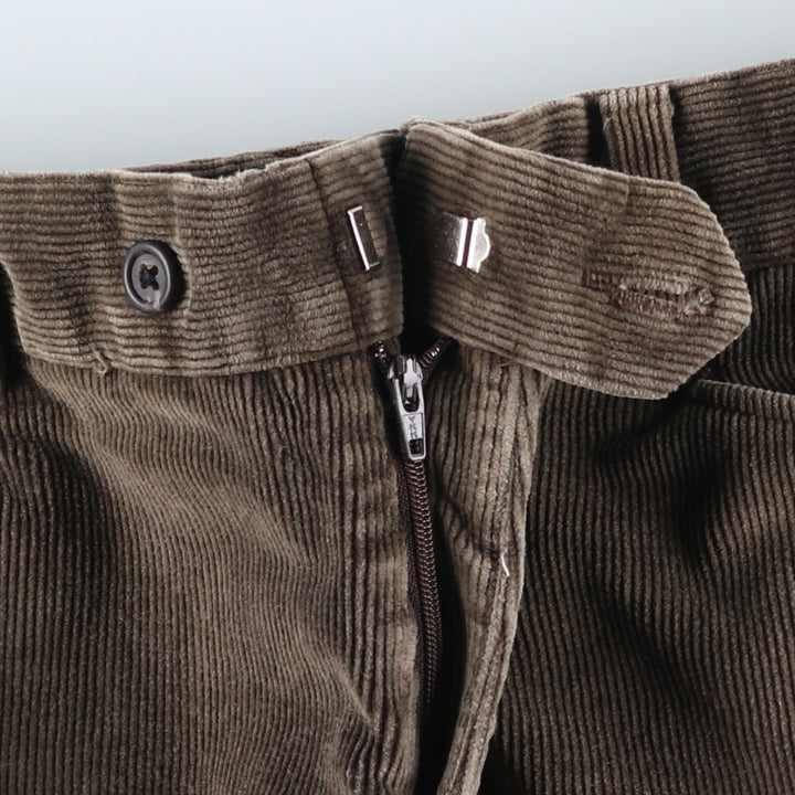90'S J.Crew corduroy pants, men's size W32, vintage cotton Khaki type Vintage Second Hand